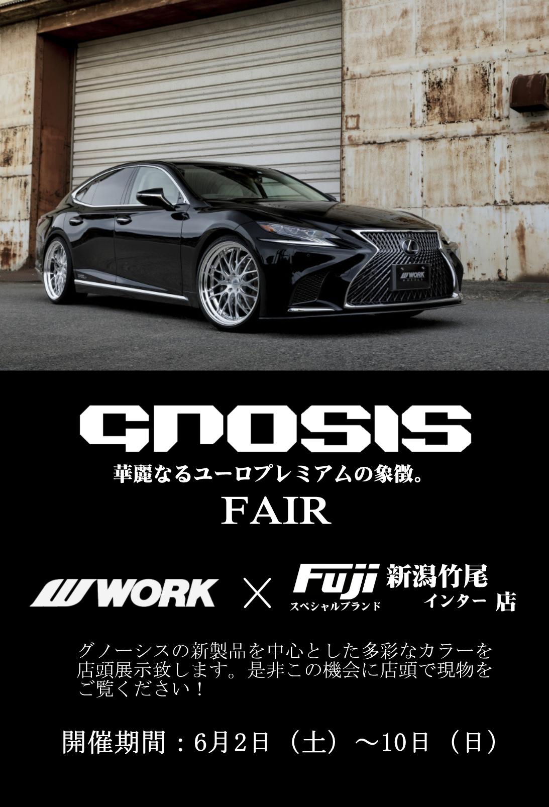 フジスペシャルブランド新潟竹尾インター店 GNOSIS FAIR