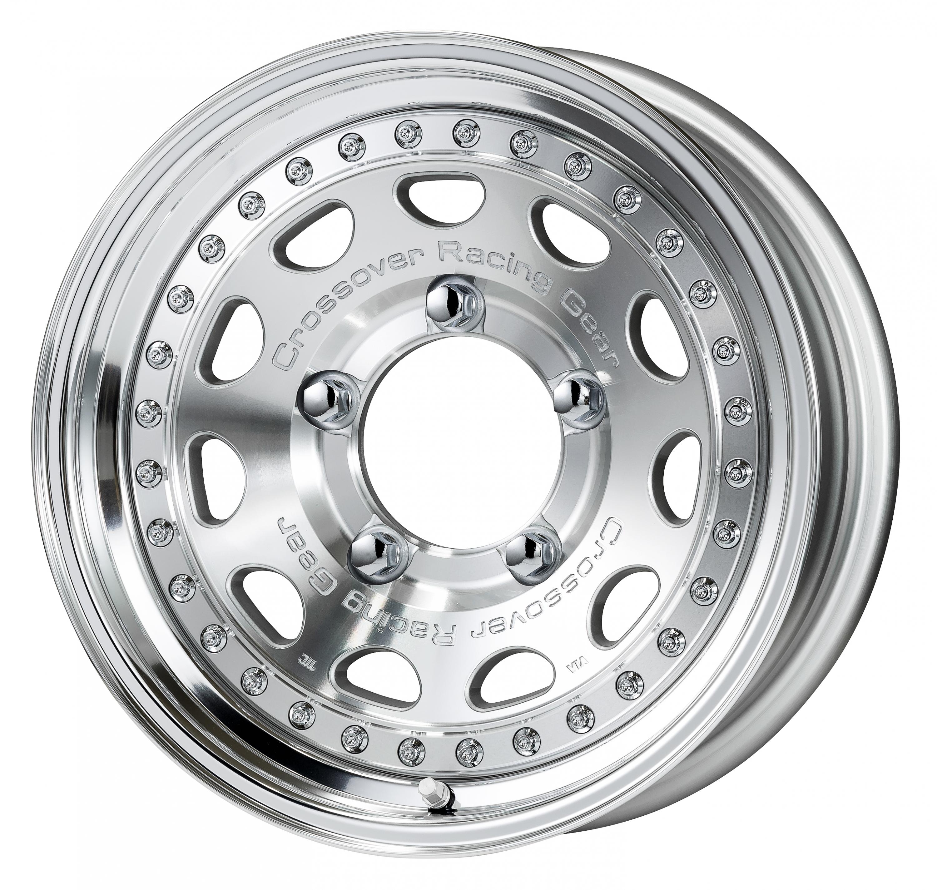 ■サイズ：15inch 5.5J +0 5H-139.7
■ディスク：カットクリア(標準)
■リム：NORMAL(形状)/バフアルマイト(標準)