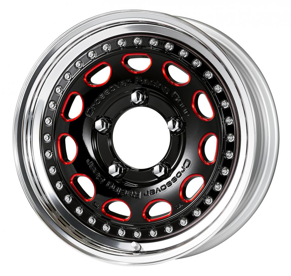 BLACK CHAMFER CLEAR RED (BRM) CRAG GALVATRE