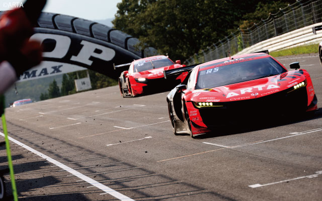 2021 AUTOBACS SUPER GT Rd.5 SUGO #55 ARTA NSX GT3  2位表彰台獲得！
