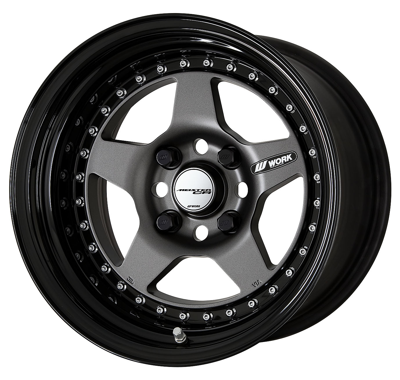 ■サイズ:15inch<br />
■ディスク:マットカーボン(標準)<br />
■リム:NORMAL(形状)/マットブラックアルマイト(カスタム)<br />
■センターキャップ:標準<br />
■ステッカー:標準同梱
