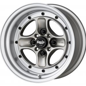 Brut Silver(BSL) + Brushed Rim (COP) 15inch