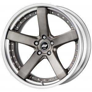 【Step rim】MAT GRAY BRUSHED(MBUA) ※DEEP-CONCAVE 20inch