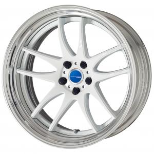 【STEP RIM】WHITE(WHT) 20inch ※ Blue Center Cap