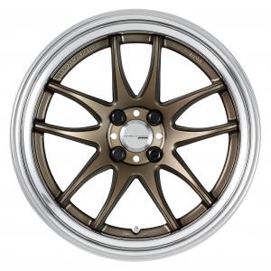 ■サイズ：17inch
■ディスク：ディープコンケイブ(形状)/アッシュドチタン(標準)
■リム：STEP RIM(形状)/バフアルマイト(標準)
■センターキャップ：FLAT TYPE シルバー(オプション)