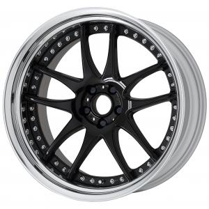 【Step rim】 Black (B) Semi-concave 21inch