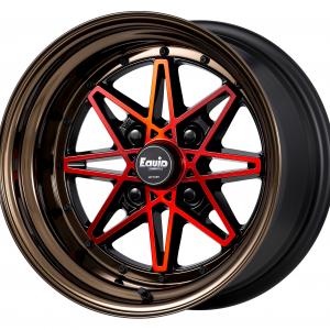 (COP)BLACK/CLEAR RED(BCR)+BRONZE-ANODIZE RIM(G)