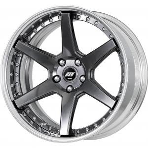 Brilliant Silver Black (BSB) 19inch Deep concave