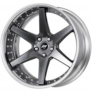 Brilliant Silver Black (BSB) 20inch Deep concave