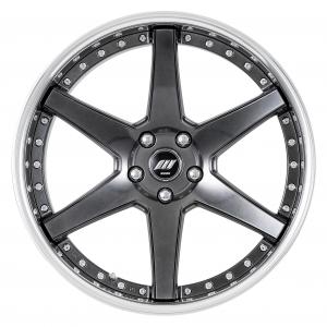 Brilliant Silver Black (BSB) 20inch Deep concave