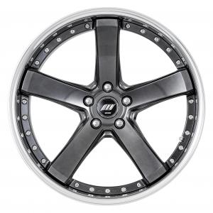 Brilliant Silver Black (BSB) 20inch deep concave