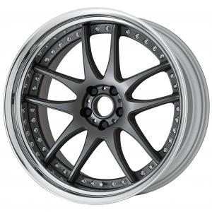 【Step Rim】 Mat Carbon (MGM) Semi-Concave 21inch