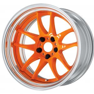 ■サイズ：18inch
■ディスク：ディープコンケイブ(形状)/マンダリンアラート(カスタム)
■リム：STEP RIM(形状)/バフアルマイト(標準)