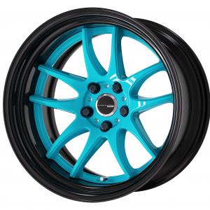 【Step Rim】 Cararism: Energy Mint (EMB) * Deep Concave Black Alumite Rim 18inch