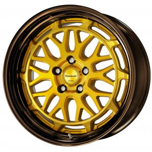 IMPERIAL GOLD(IPG)※ colorism clear 18inch+ COP: Bronze anodized trim