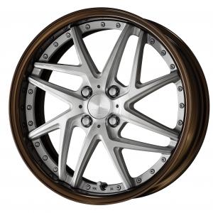 Brushed (BRU) + COP: Bronze anodized rim 17inch